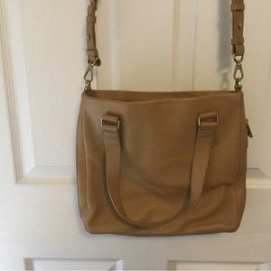 Leather Fossil crossbody/shoulder handbag